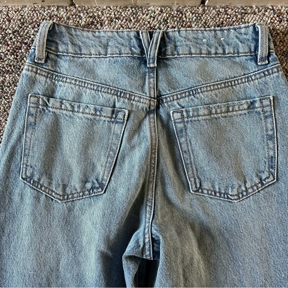 Garage denim distressed